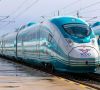 Hochgeschwindigkeitszug Velaro von Siemens für die türkische Staatsbahn TCDD
