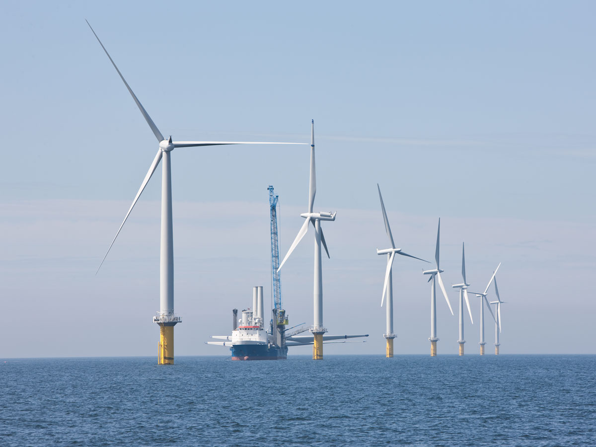 8 MW Leistung: Größtes Windrad der Welt