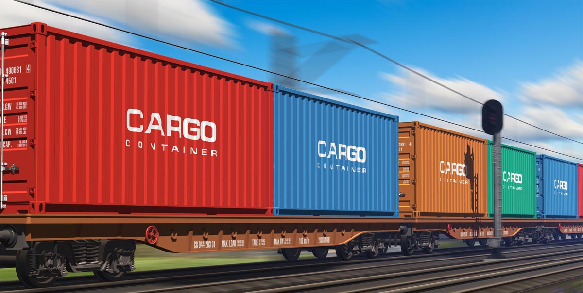 Güterverkehr per Zug senkt Kosten und Umweltbelastung