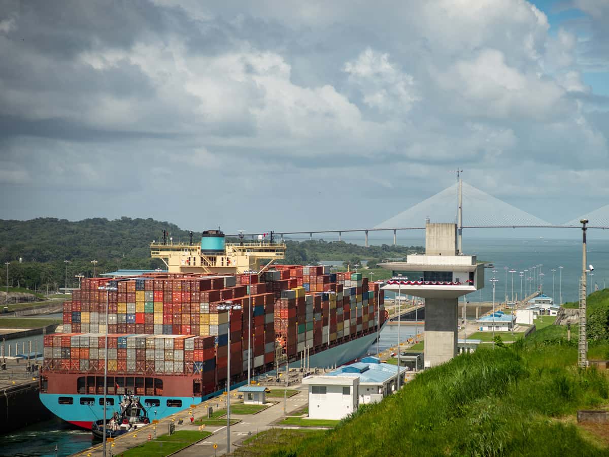 Panamakanal: Niedriger Wasserstand gefährdet weltweite Lieferketten