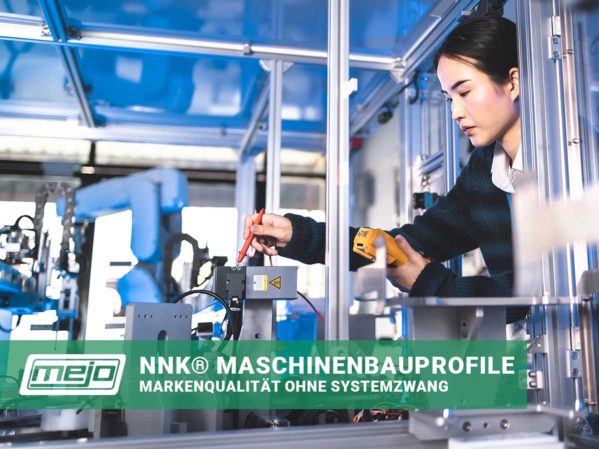 NNK® Maschinenbauprofile - günstig und flexibel für Maschinenbaukonstruktionen